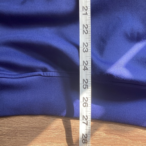 EUC Mens a Donald Ross Large Navy Blue Golf 1/4 Zip Pullover - Picture 8 of 10